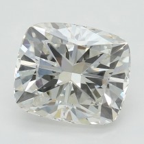 Lab Created 2.48 Carat J-VVS2 Cushion Cut Diamond Lab Created 2.48 Carat J-VVS2 Cushion Cut Diamond