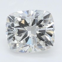 Lab Created 2.53 Carat H-VS1 Cushion Cut Diamond Lab Created 2.53 Carat H-VS1 Cushion Cut Diamond