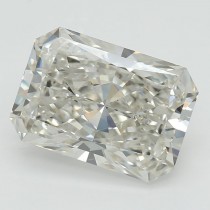 Lab Created 2.42 Carat J-VS1 Radiant Cut Diamond