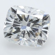 Lab Created 2.95 Carat G-VS1 Cushion Cut Diamond Lab Created 2.95 Carat G-VS1 Cushion Cut Diamond