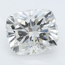 Lab Created 2.64 Carat G-VS1 Cushion Cut Diamond Lab Created 2.64 Carat G-VS1 Cushion Cut Diamond