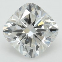 Lab Created 2.77 Carat H-VS1 Cushion Cut Diamond Lab Created 2.77 Carat H-VS1 Cushion Cut Diamond