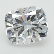 Lab Created 1.34 Carat D-VS1 Cushion Cut Diamond
