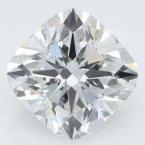Lab Created 3.36 Carat H-VS1 Cushion Cut Diamond Lab Created 3.36 Carat H-VS1 Cushion Cut Diamond