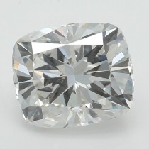 Lab Created 2.59 Carat G-VVS2 Cushion Cut Diamond Lab Created 2.59 Carat G-VVS2 Cushion Cut Diamond