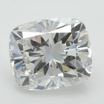 Lab Created 2.78 Carat G-VS1 Cushion Cut Diamond Lab Created 2.78 Carat G-VS1 Cushion Cut Diamond