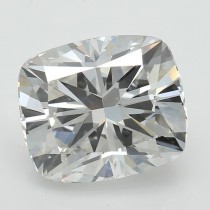 Lab Created 2.73 Carat G-VVS2 Cushion Cut Diamond Lab Created 2.73 Carat G-VVS2 Cushion Cut Diamond