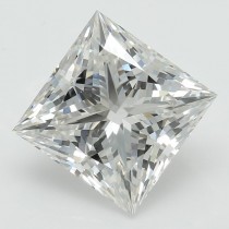 Lab Created 3.43 Carat H-VS1 Princess Cut Diamond Lab Created 3.43 Carat H-VS1 Princess Cut Diamond