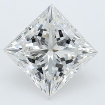 Lab Created 3.36 Carat I-VS1 Princess Cut Diamond