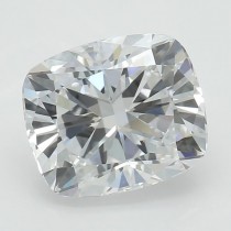 Lab Created 1.35 Carat D-VS2 Cushion Cut Diamond