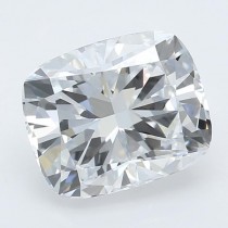 Lab Created 1.36 Carat D-VS2 Cushion Cut Diamond