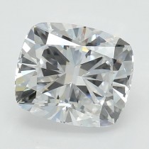 Lab Created 1.37 Carat D-VS2 Cushion Cut Diamond