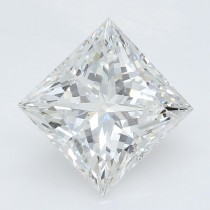 Lab Created 2.60 Carat H-VS2 Princess Cut Diamond