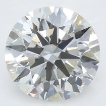 Lab Created 2.76 Carat I-VS1 Round Diamond Lab Created 2.76 Carat I-VS1 Round Diamond