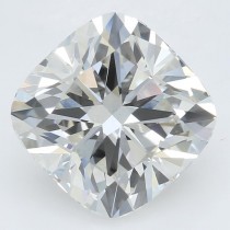 Lab Created 3.40 Carat I-VS1 Cushion Cut Diamond