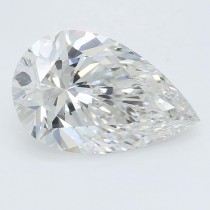 Lab Created 2.88 Carat H-VS2 Pear Shaped Diamond Lab Created 2.88 Carat H-VS2 Pear Shaped Diamond
