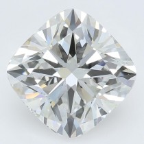 Lab Created 3.48 Carat G-VS2 Cushion Cut Diamond Lab Created 3.48 Carat G-VS2 Cushion Cut Diamond