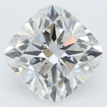 Lab Created 3.13 Carat I-VS1 Cushion Cut Diamond Lab Created 3.13 Carat I-VS1 Cushion Cut Diamond