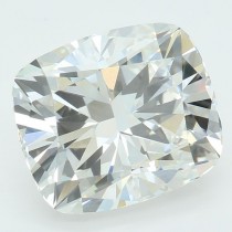 Lab Created 3.20 Carat G-VS1 Cushion Cut Diamond