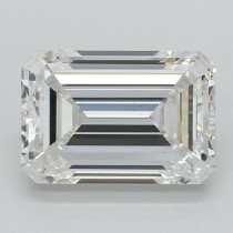 Lab Created 2.63 Carat G-VS2 Emerald Cut Diamond Lab Created 2.63 Carat G-VS2 Emerald Cut Diamond