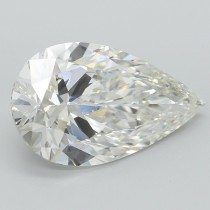 Lab Created 7.53 Carat H-VS2 Pear Shaped Diamond