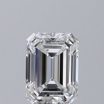 3.01 Carat E-VVS1 Emerald Cut Natural Diamond