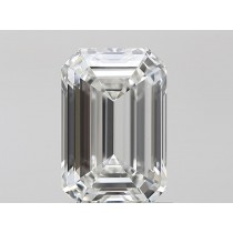 1.31 Carat J-IF Emerald Cut Natural Diamond