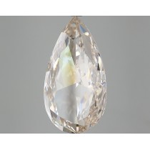 7.11 Carat K-VVS2 Pear Shaped Natural Diamond Certified By HRD 7.11 Carat K-VVS2 Pear Shaped Natural Diamond Certified By HRD