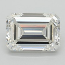Lab Created 2.59 Carat G-VS2 Emerald Cut Diamond Lab Created 2.59 Carat G-VS2 Emerald Cut Diamond
