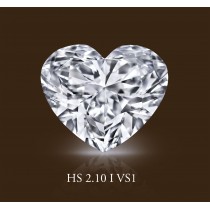 2.10 Carat I-VS1 Heart Shaped Natural Diamond 2.10 Carat I-VS1 Heart Shaped Natural Diamond