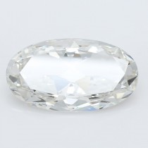 Lab Created 7.46 Carat H-VS2 Oval Diamond