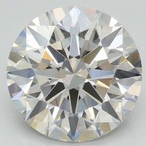 Lab Created 3.58 Carat H-VS2 Round Diamond Lab Created 3.58 Carat H-VS2 Round Diamond