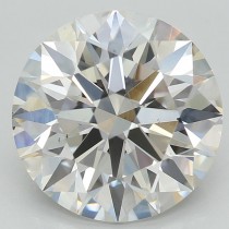 Lab Created 3.85 Carat G-VS2 Round Diamond Lab Created 3.85 Carat G-VS2 Round Diamond