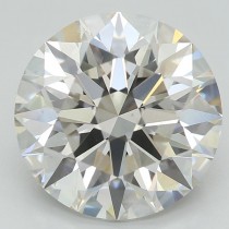 Lab Created 3.82 Carat H-VS2 Round Diamond Lab Created 3.82 Carat H-VS2 Round Diamond