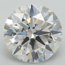 Lab Created 3.85 Carat G-VS2 Round Diamond Lab Created 3.85 Carat G-VS2 Round Diamond