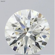 4.02 Carat K-VS1 Round Natural Diamond