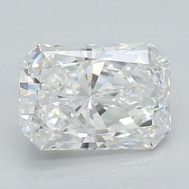 Lab Created 0.53 Carat D-VS2 Radiant Cut Diamond