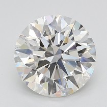 Lab Created 2.45 Carat E-SI1 Round Diamond