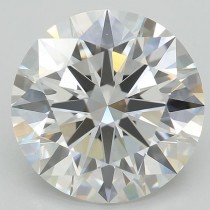 Lab Created 3.72 Carat F-VS1 Round Diamond Lab Created 3.72 Carat F-VS1 Round Diamond