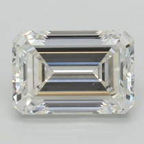 Lab Created 5.13 Carat G-VVS2 Emerald Cut Diamond Lab Created 5.13 Carat G-VVS2 Emerald Cut Diamond