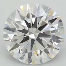 Lab Created 3.57 Carat G-VVS2 Round Diamond Lab Created 3.57 Carat G-VVS2 Round Diamond