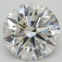 Lab Created 3.93 Carat H-VS2 Round Diamond Lab Created 3.93 Carat H-VS2 Round Diamond