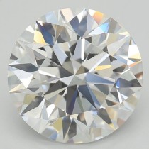 Lab Created 3.74 Carat E-VS1 Round Diamond Lab Created 3.74 Carat E-VS1 Round Diamond