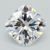 Lab Created 1.56 Carat D-VVS2 Cushion Cut Diamond Lab Created 1.56 Carat D-VVS2 Cushion Cut Diamond