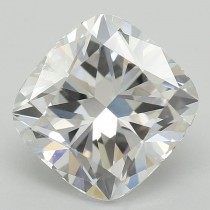 Lab Created 2.52 Carat E-VVS2 Cushion Cut Diamond