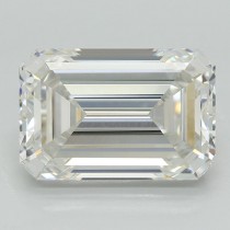 Lab Created 4.75 Carat G-VVS2 Emerald Cut Diamond
