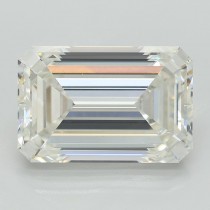 Lab Created 4.75 Carat G-VS1 Emerald Cut Diamond