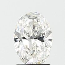 Lab Created 1.54 Carat G-VVS2 Oval Diamond Lab Created 1.54 Carat G-VVS2 Oval Diamond