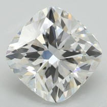Lab Created 3.34 Carat F-VS1 Cushion Cut Diamond Lab Created 3.34 Carat F-VS1 Cushion Cut Diamond