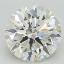 Lab Created 3.57 Carat H-VS1 Round Diamond Lab Created 3.57 Carat H-VS1 Round Diamond